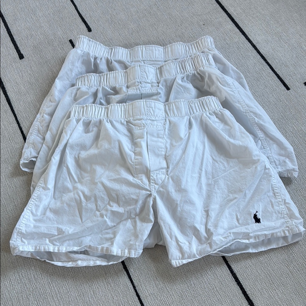 Polo Ralph Lauren White Boxers